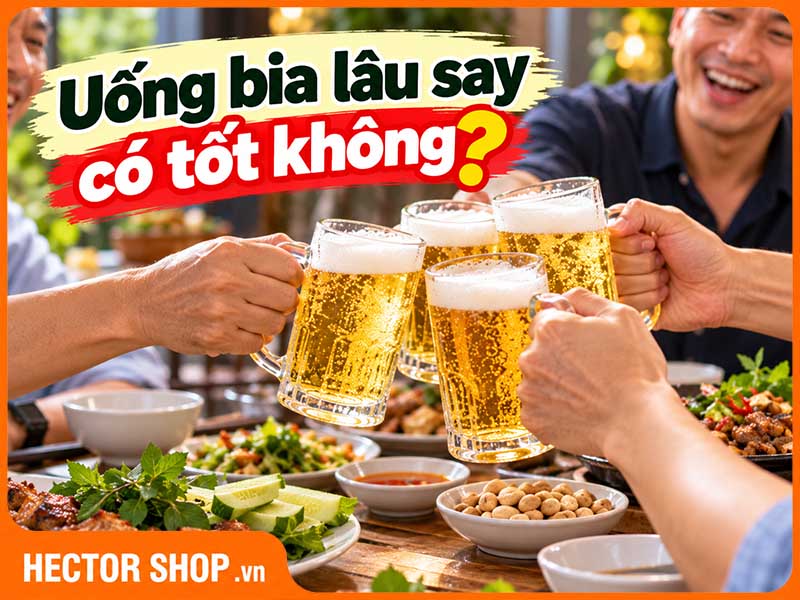 Uống bia lâu say có tốt không? Đừng vội tự hào vì tửu lượng