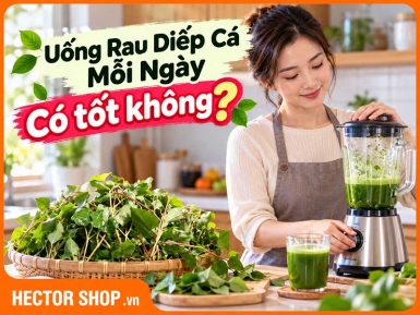 Uống Rau Diếp Cá Mỗi Ngày Có Tốt Không? Cần Lưu Ý Gì?